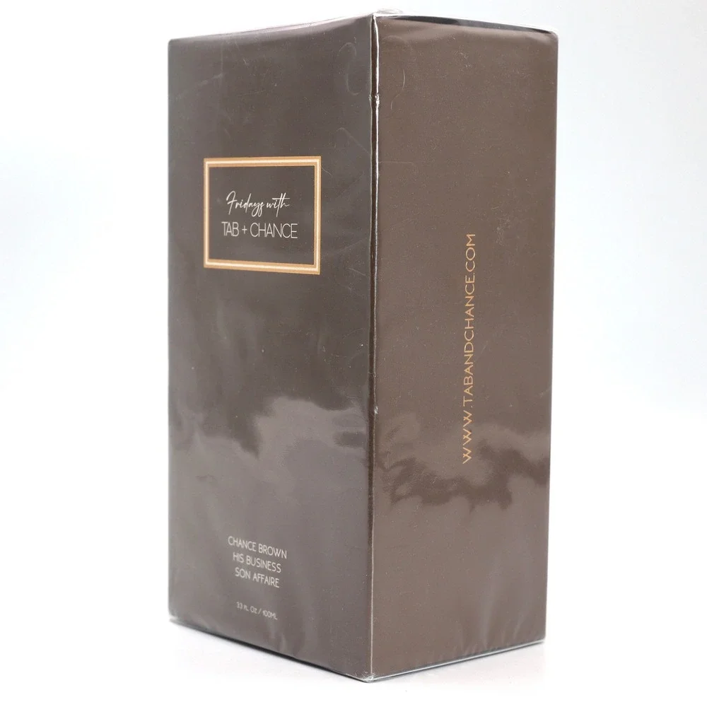 Fridays with Tab & Chance His Business Men Fragrance 3.3oz 100ml EDP New Sealed